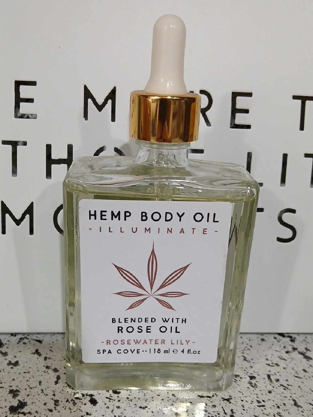 🌸Hemp Body Oil Illuminate | Rose Oil Blend